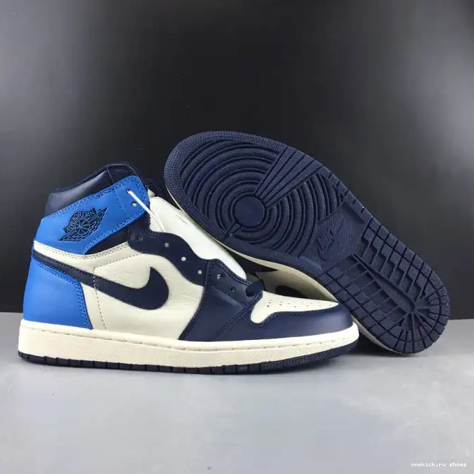 Rep High 1 555088-140 Jordan Retro Air OG Obsidian 0517